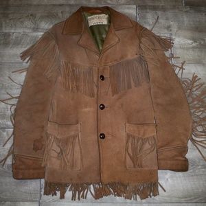 Vtg Schott Fringe Easy Rider Men's Jacket Size 40